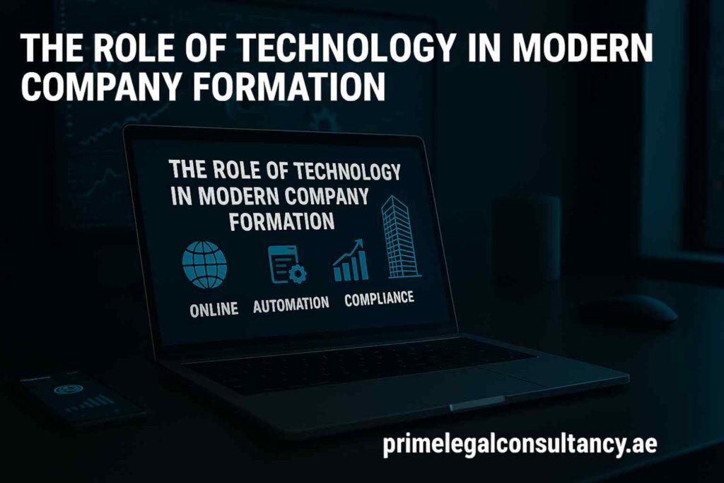 The Role of Technology in Modern Company Formation 