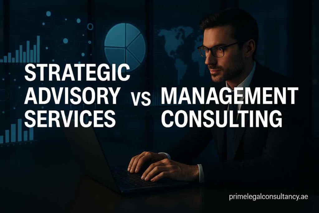 Strategic Advisory Services vs Management Consulting