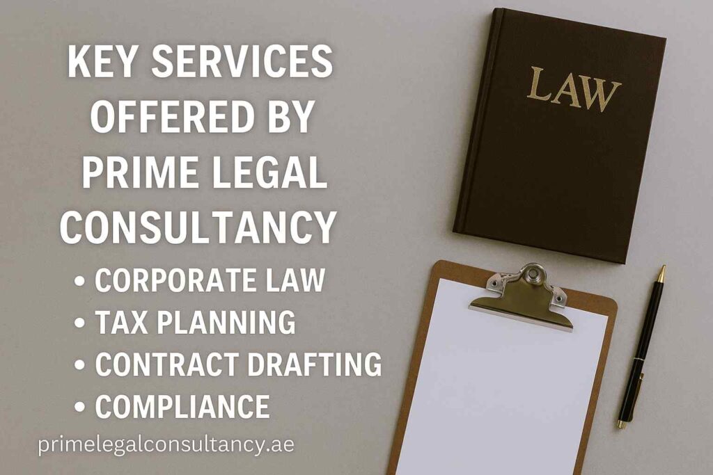 Key Services Offered by Prime Legal Consultancy