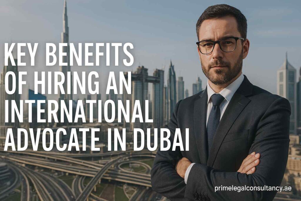 Key Benefits of Hiring an International Advocate in Dubai