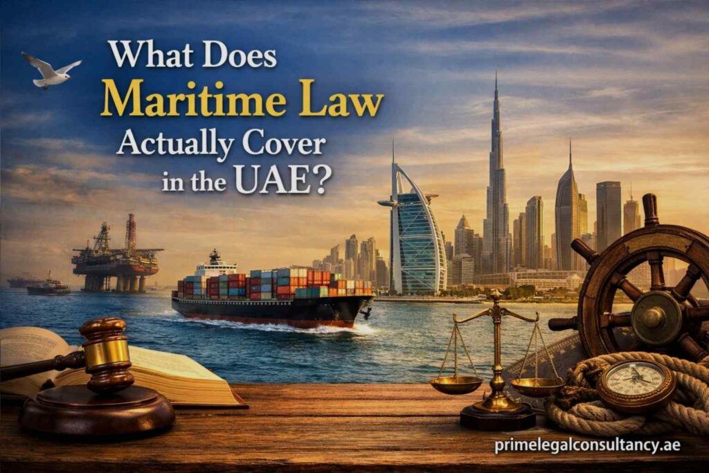 What Does Maritime Law Actually Cover in the UAE?