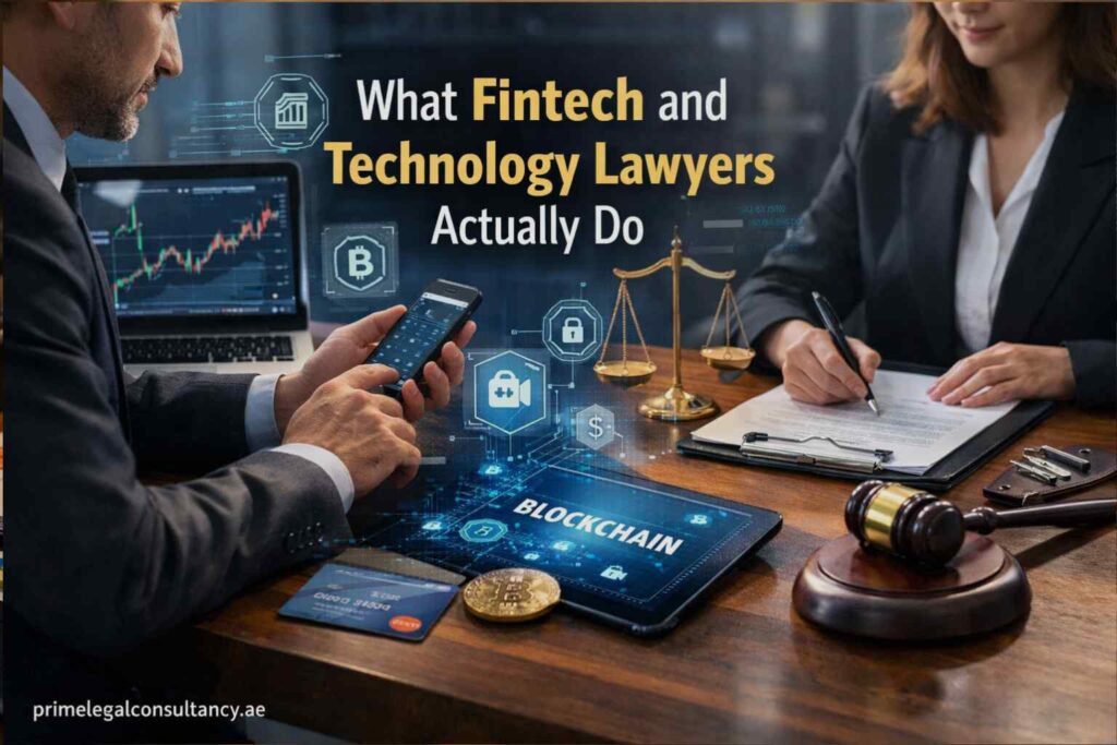 What Fintech and Technology Lawyers Actually Do