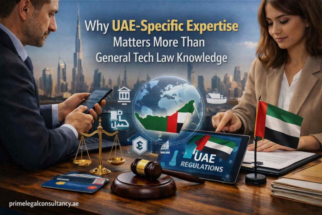 Why UAE-Specific Expertise Matters More Than General Tech Law Knowledge