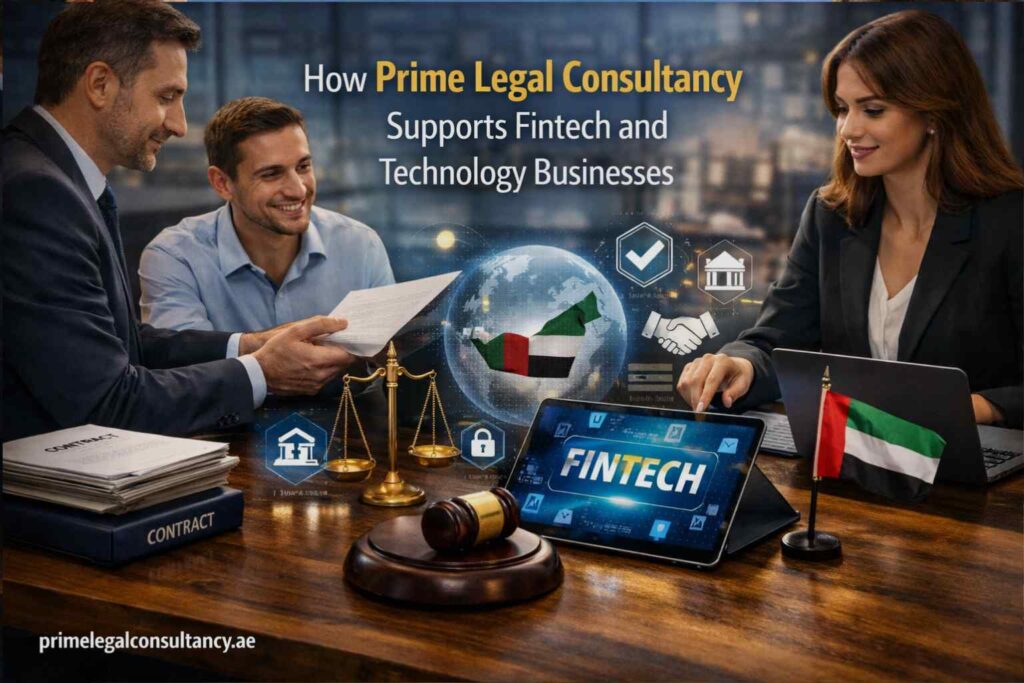 How Prime Legal Consultancy Supports Fintech and Technology Businesses
