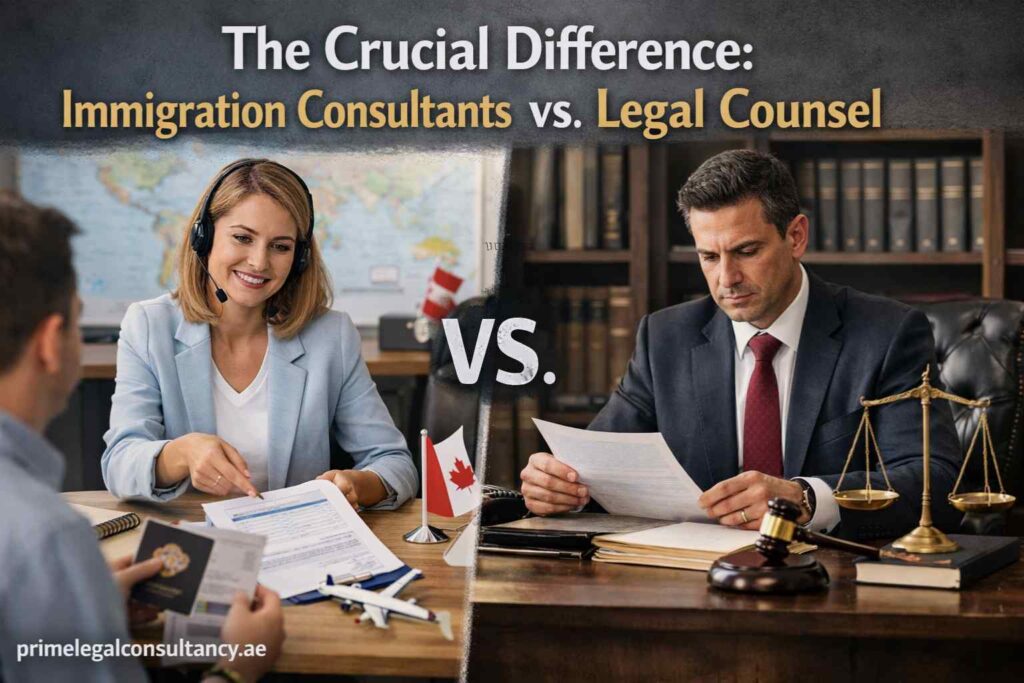 The Crucial Difference: Immigration Consultants vs. Legal Counsel