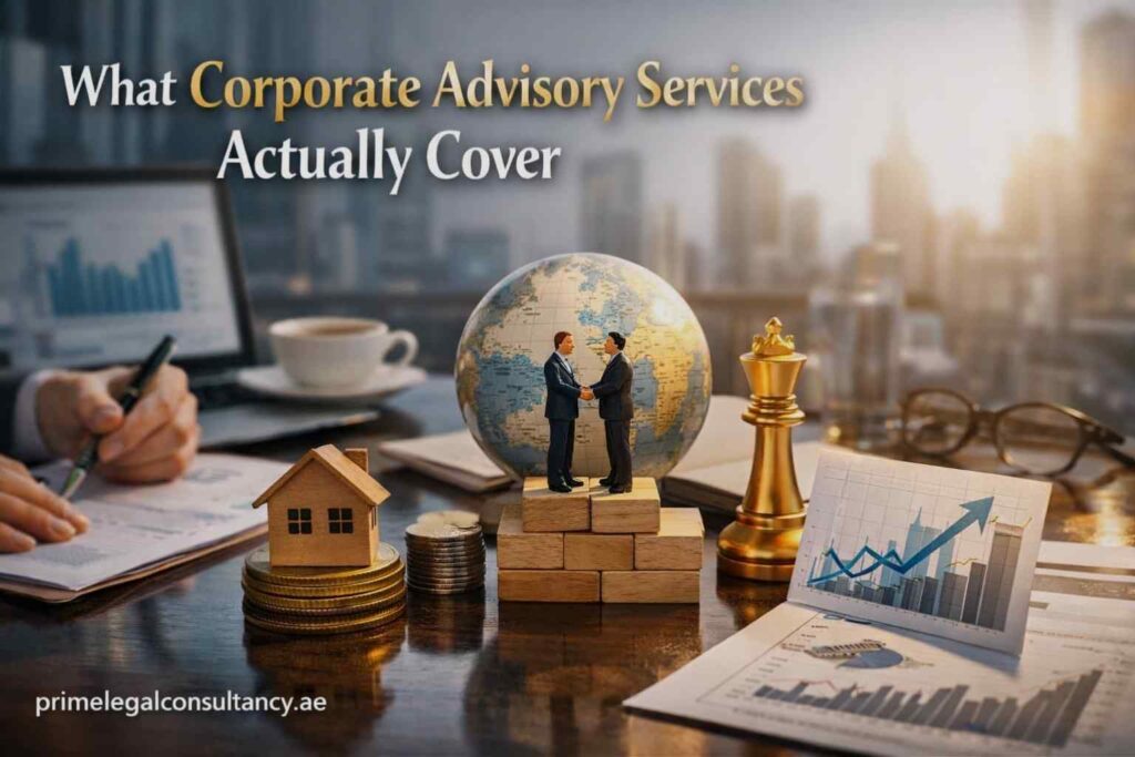 What Corporate Advisory Services Actually Cover