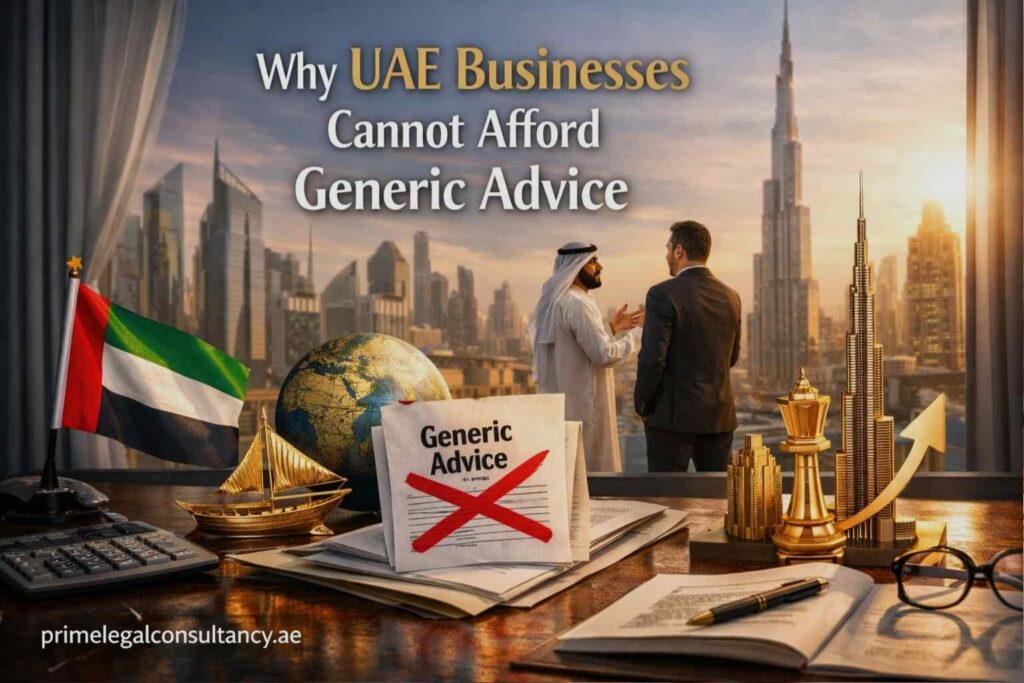 Why UAE Businesses Cannot Afford Generic Advice