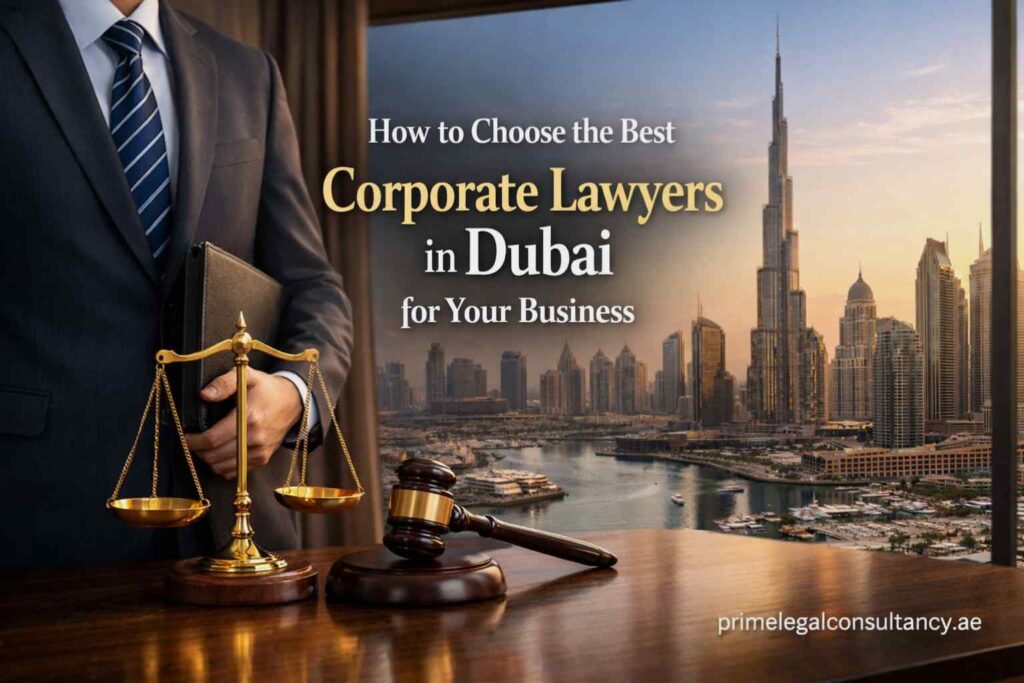 How to Choose the Best Corporate Lawyers in Dubai for Your Business