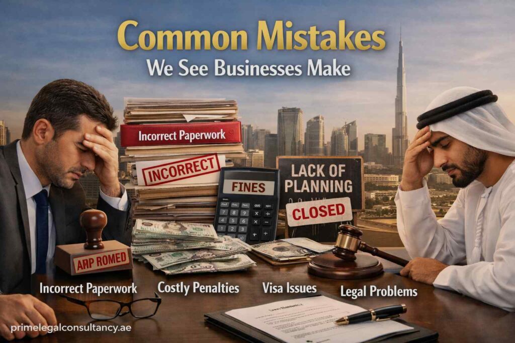 Common Mistakes We See Businesses Make