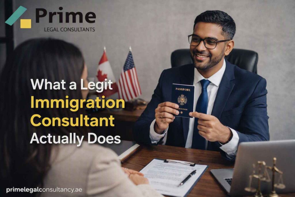 What a Legit Immigration Consultant Actually Does