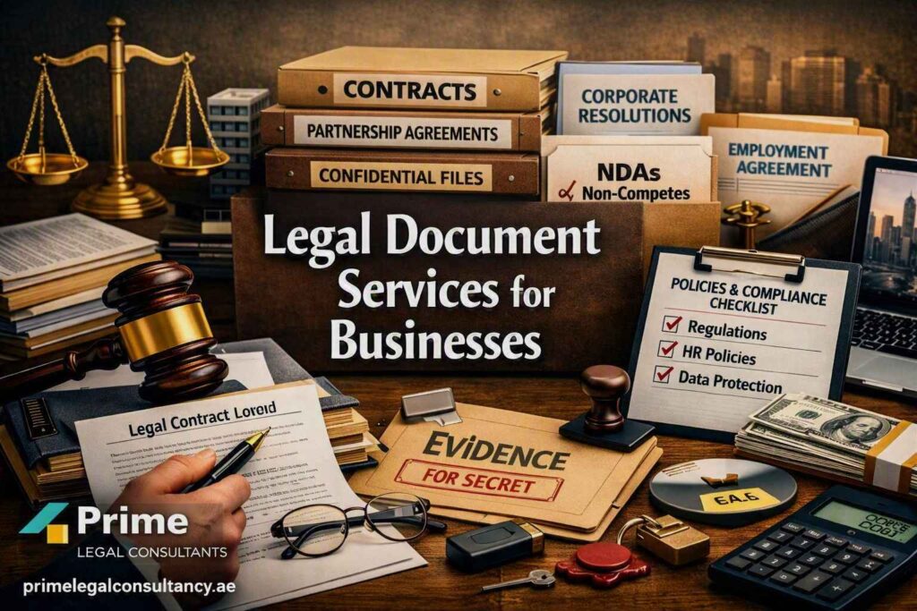 Legal Document Services for Businesses