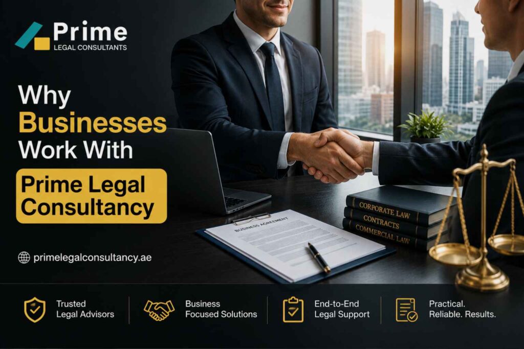 Why Businesses Work With Prime Legal Consultancy
