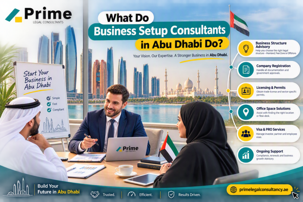 What Do Business Setup Consultants in Abu Dhabi Do?