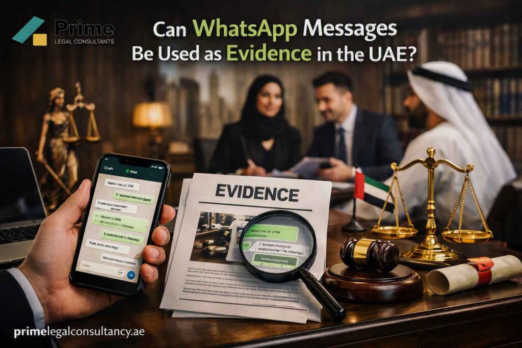 Can WhatsApp Messages Be Used as Evidence in the UAE?